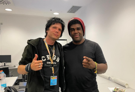 The work flow and the way that I record  is very quick. I'm trying keep it as fresh and as honest as possible. We met at this year's Colours. | Photo: author's archive