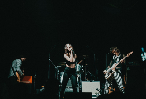 The band bio will accompany you on all media platforms, so beware of seemingly "funny" remarks. They may stay with you forever. | Photo: Parker Coffman (Unsplash)
